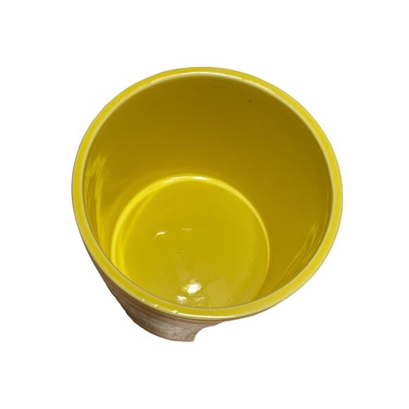 Homemade Cookies for Dummies Ceramic Cookie Jar Yellow & Red Canister - Picture 7 of 8